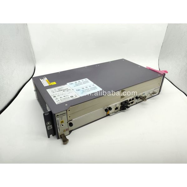 Huawei MA5608T OLT chassis with 1xMCUD 1xMPWC single GE DC power optical line terminal