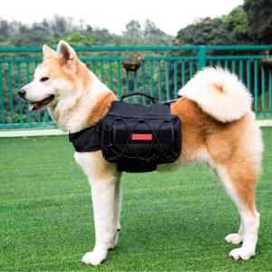 China Hiking Gear 2 in 1 Detachable Saddle Bag Dog Backpack wholesale