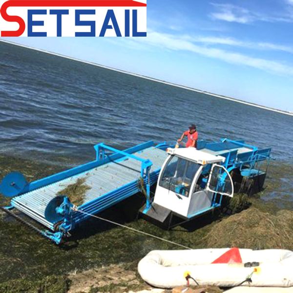 Made in China River Floating Waste Aquatic Plant Harvester for Water Hyacinth