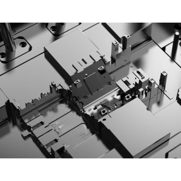 OEM / ODM : Single Cavity Injection Mold & LH Bracket (1*1) No.23399