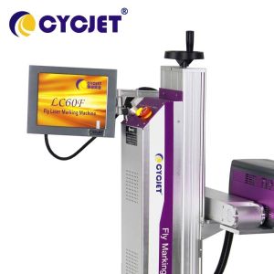 Touch Screen CO2 Laser Coding Machine Online Laser Marker For Plastic