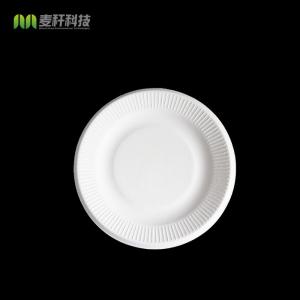 China Wholesale disposable plate green bagasse pulp food containers wholesale