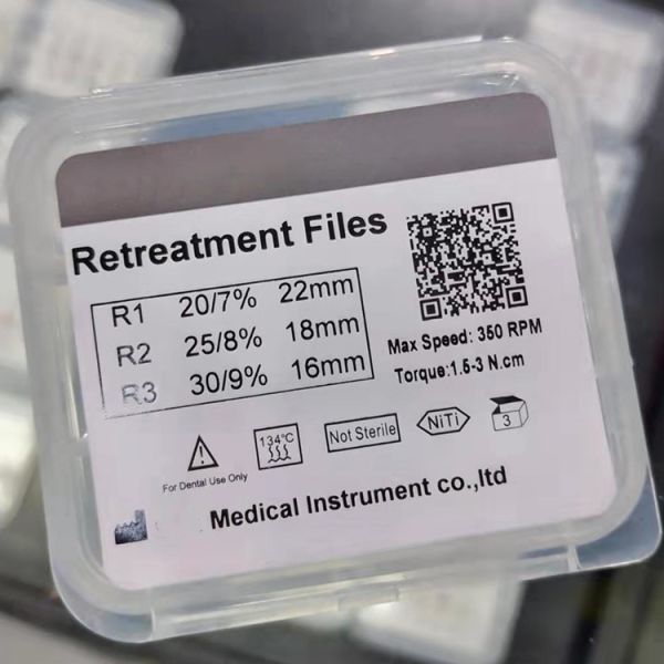 Dental Endo Rotary Files Retreatment For Removing Gutta Percha Filling Root Canal