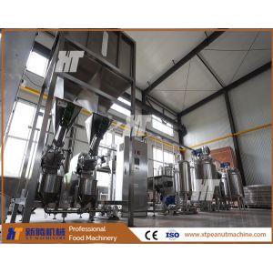 Buy cheap Food Grade 304 Peanut Butter Production Line 400kg Peanut Butter Grinding from wholesalers