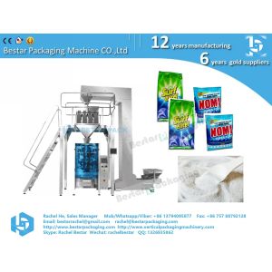 China Vertical packing machine 2kg washing powder pouch with hole wholesale
