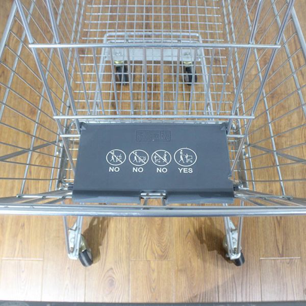 125L Australia Customer Personal Shopping Carts For Supermarket Supermarket Shopping Trolley