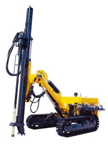 China 25m Depth Diesel Engine Hydraulic Crawler Drilling Machine on sale