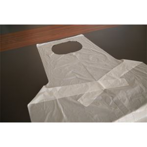 Buy cheap Embossed Waterproof Disposable Adult Aprons Food Processing Single Folded from wholesalers