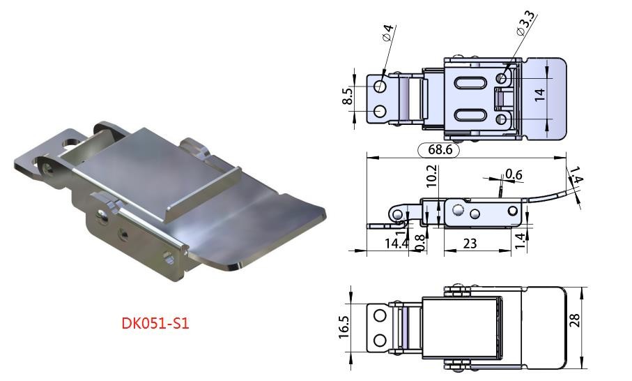 over center toggle latches, draw latches, toggle latches