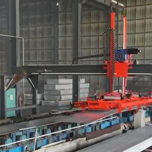 China Automatic Floor Palletizing Machine automated palletizer Custom Conveying wholesale