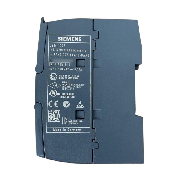 Compact Siemens CSM 1277 6GK7277-1AA00-0AA0 Switch Module SIMATIC S7-1200