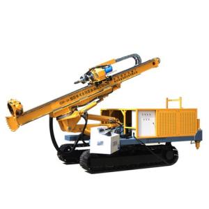 China Diamond Bit 200m 7500kg Hydraulic Crawler Drilling Machine on sale