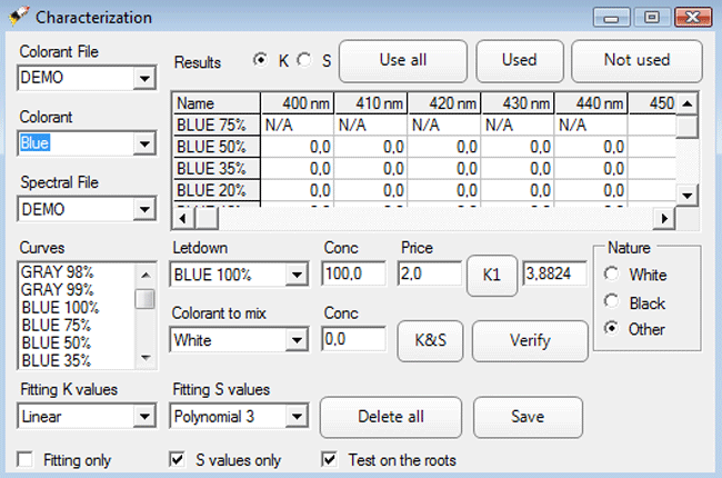 6 Modules Textile Color Matching Software Connected With Color Spectrophotomerer