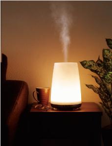 China 2L Ultrasonic Electric Aroma Diffuser Humidifier With Table Lamp Function wholesale