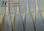 Tempered Laminated Glass Panels 1.0mm Copper Wire Mesh