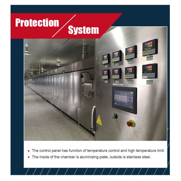 Convectional Continuous Industrial Bakery Tunnel Oven For Biscuit Production Line