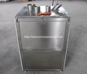 China Semi-Automatic Vertical Feeding Potato Chips Cutting Machine wholesale