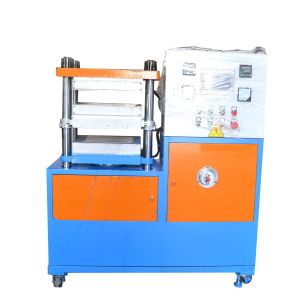 China 50Ton Electric Heating And Water Cooling Plate Vulcanizing Press on sale
