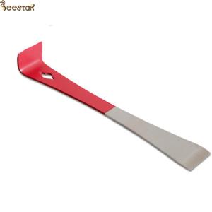 China Apiculture Hive Tools Beekeeping Equipment Red Stainless Steel Hive Tool Scraper wholesale