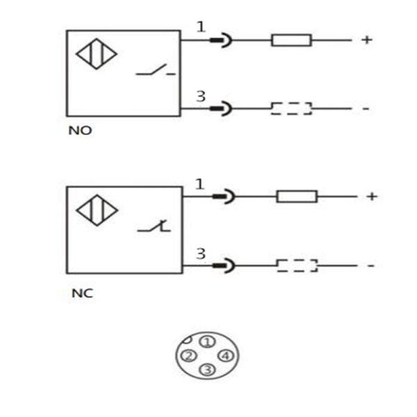 High Precision Inductive Sensor Switch / M30 Inductive Proximity Switch Sensor