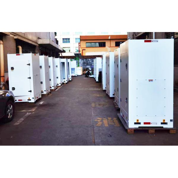 Mobile Camera Tower Cube Surveillance Unit For Construction Site Theft Prevention