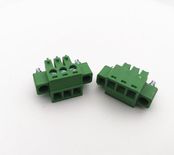 Quality 3.5mm pitch plug terminal block for sale