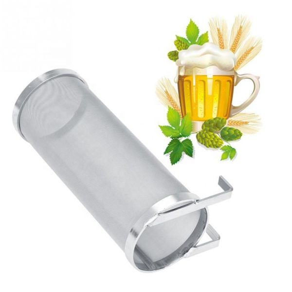 95% 300 Micron Stainless Steel Mesh Filter , Stainless Steel Hop Spider For Beer
