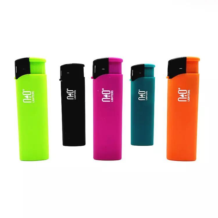 Factory Wholesale Fashion Mini Plastic Disposable Lighter Cigarette Smoking Gas Flint Lighter