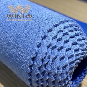 China Microfiber Shoes Synthetic Leather Eco Friendly Fake Leather Material Embossed wholesale