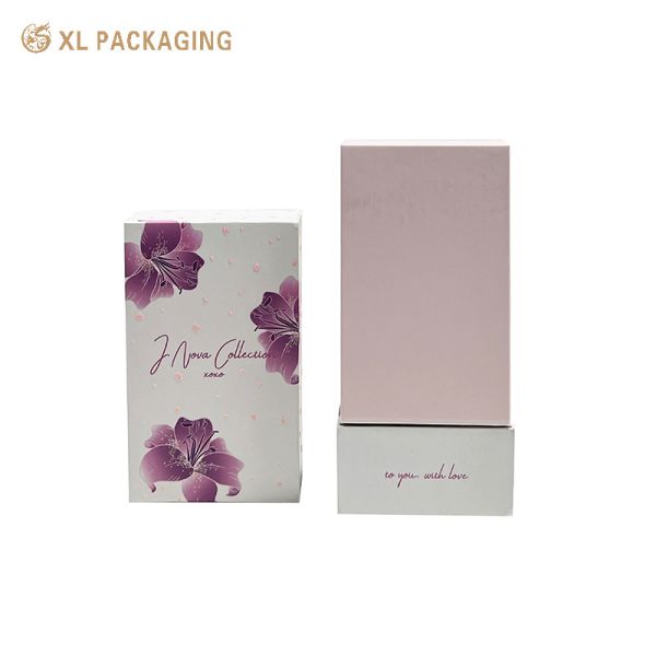 XL Packaging Custom Luxury Boxes Luxury Custom Cosmetic Box Colorful Lipstick Three Pack Drawer Paper Box Cosmetic Gift Box With Mirror Inside
