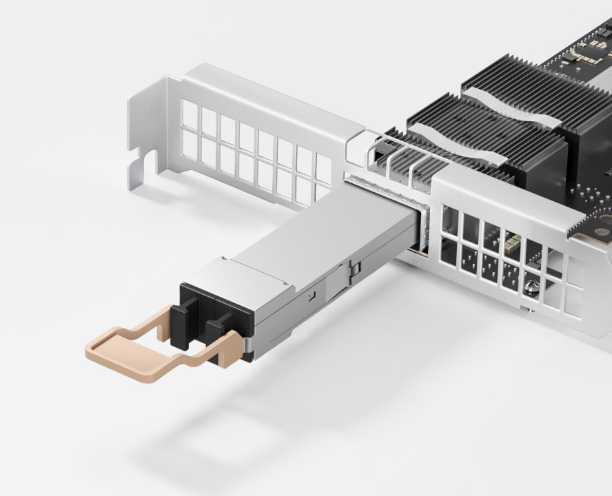 Compatible Type2 Flat Top 800G OSFP LPO 8x100G SR8 850nm 100M MMF MPO-16 Optical Transceiver