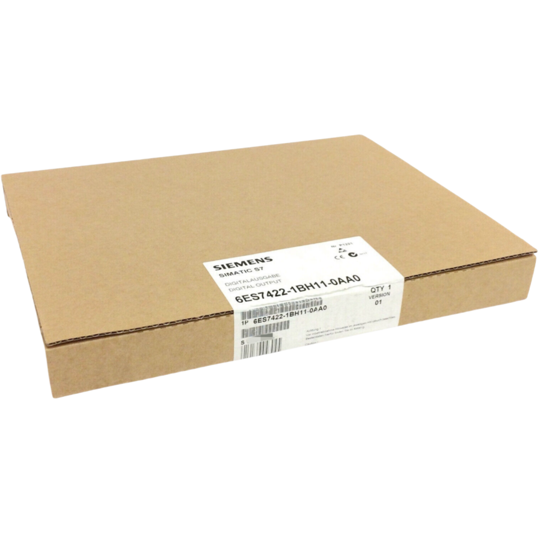 SIEMENS 6ES7422-1BH11-0AA0 SIMATIC S7-400, DIGITAL OUTPUT SM 422, ISOLATED 16 DO; 24 V DC, 2 A