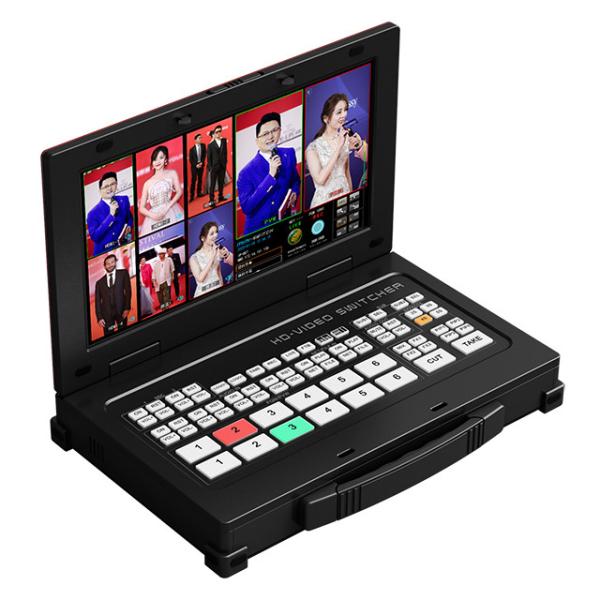 Quality Mini TC810Pro Video Switcher For Live Streaming With PIP Yes And Mix Video Function for sale