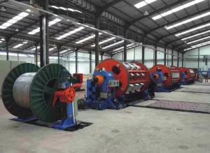 China Horizontal Load Copper Wire Twisting Machine / Electric Wire Manufacturing Machine 500 1+6+12+18 wholesale