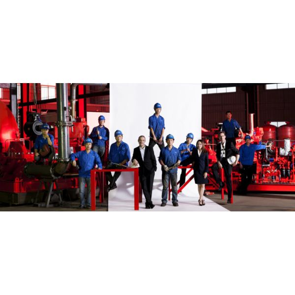 NFPA20 UL FM End Suction Fire Pump For Hospital