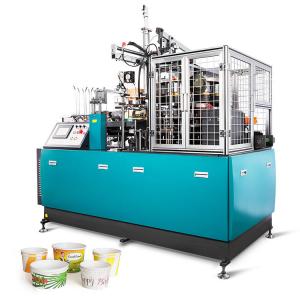 China Automatic Disposable Soup Bowl Ice Cream Instant Noodle Paper Bowl Making Machine wholesale