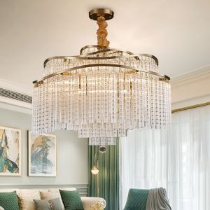 China Round glass chandelier for living room dining room lounge chandelier(WH-CY-231) wholesale