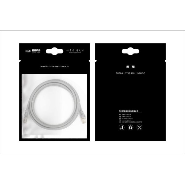 PVC Jacket CAT6 Patch Cord Outdoor Rj45 Cat6 Ethernet Patch Cable