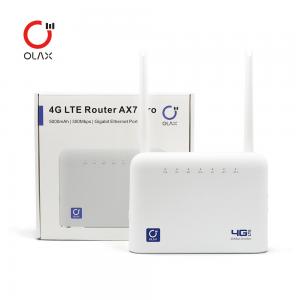 China OLAX AX7 PRO Wifi Wireless Router 3G 4G LTE CPE 300mbps 5000mAh Power Wifi Router Modem With Sim Card Slot on sale