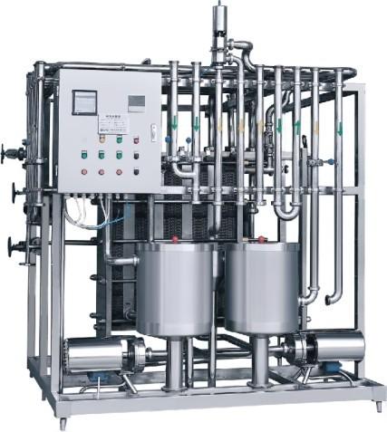 Quality Easy Operation Plate Heat Exchanger Pasteurizer With UHT Sterilizer / CIP Unit for sale