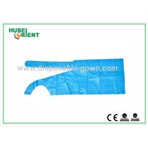Oil Prevention PE Single Use Apron With Smooth Surface