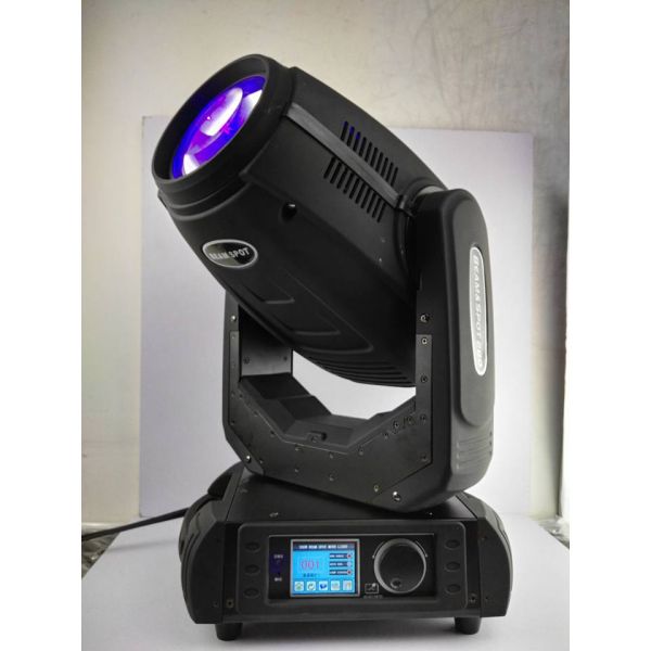 Double Prism LED Beam Lights , Dj Stage Disco Sharpy Beam Moving Head Light