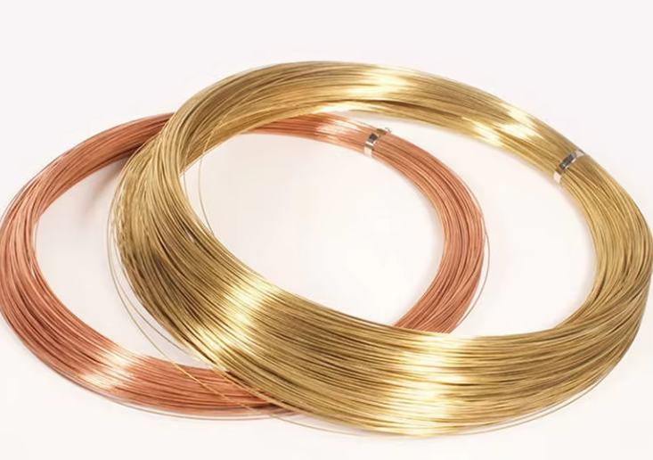 0.25mm Enamel Coated Wire Red Copper Wire Brass Wire For Wire Cutting Machinery