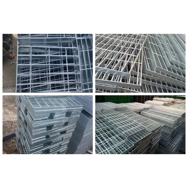 Customized Galvanized Steel Grating 25mm 30mm Galvanized Walkway Grating