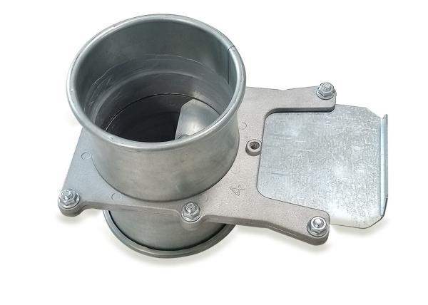 Quality Dust Removal Pipe connect Dust Collection Blast Gate , slide damper for sale