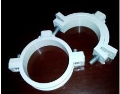 Quality PVC plastic wall mount pipe clamp for irrigation systerm for sale