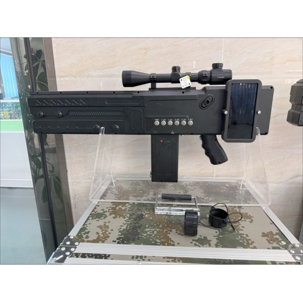 250W 300W 824MHz 1.5G 2.4G Portable Drone Jammer Gun Anti DJI FPV UAV Gun