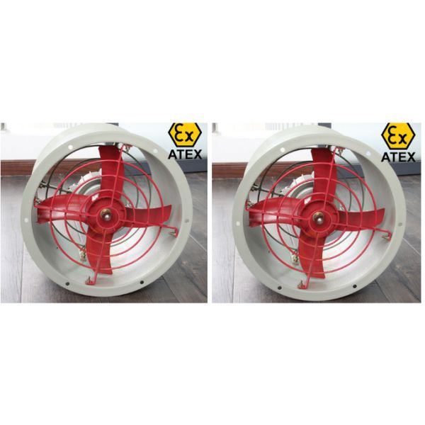ATEX Certified Explosion Proof Exhaust Fan with Fine Performance and Multiple Blade Sizes Available 1