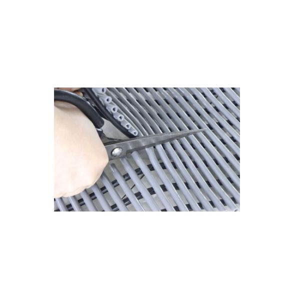 Toilets Two Layers Blue Non Slip Anti Fatigue Mat 90CMx120CM