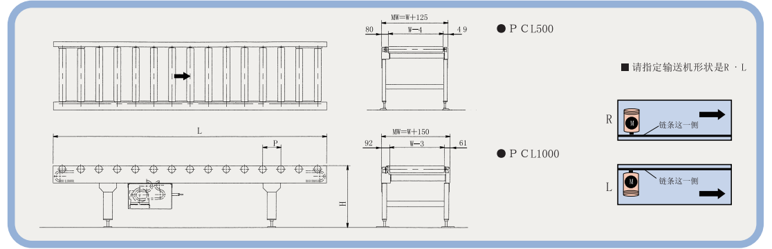 9000mm Length Pallet Flow Conveyor